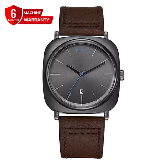 TOMI T-084  Date Business Class Strap Watch